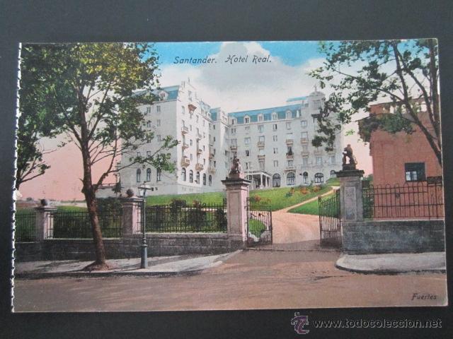 Postales: Postal Cantabria. Santander. Hotel Real. - Foto 1