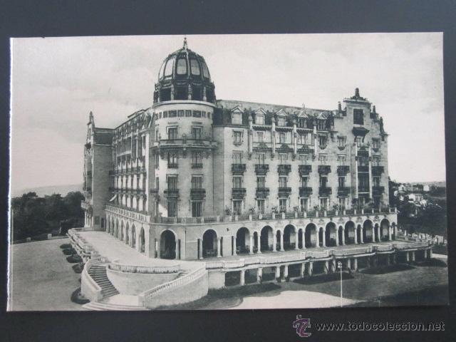 Postales: Postal Cantabria. Santander. El hotel Real. - Foto 1