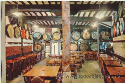 Postales: Santander.- Bodega del Riojano. Postal publicitaria. - Foto 1