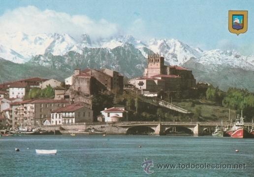 Cartoline: SAN VICENTE DE LA BARQUERA - PANORAMICA - N&ordm;21 - ED. DOMINGUEZ - A&Ntilde;O 1985 - NUEVA -