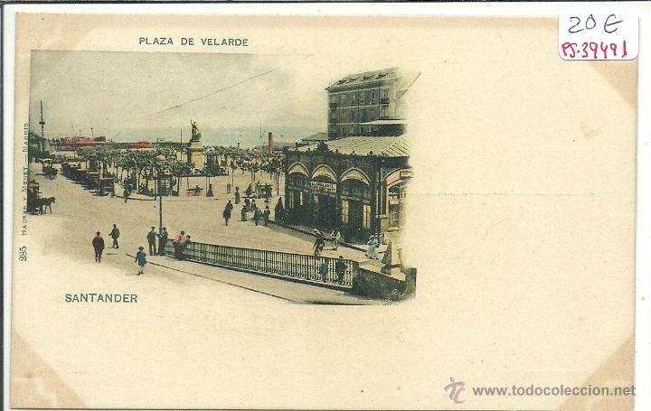 Postales: (PS-39491)POSTAL DE SANTANDER-PLAZA DE VELARDE - Foto 1