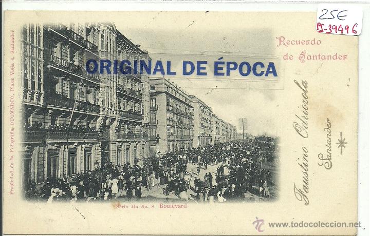 Postales: (PS-39496)POSTAL DE SANTANDER-BOULEVARD - Foto 1