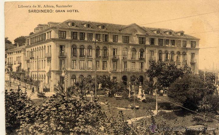 Postales: SANTANDER.-SARDINERO.-GRAN HOTEL - Foto 1