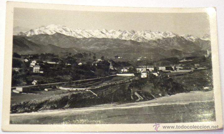 Postcards: POSTAL COMILLAS TELEFOTO AL FONDO LOS PICOS DE EUROPA FOTO IMPERIO