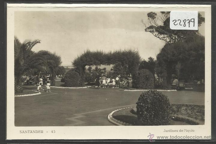 Postales: SANTANDER - JARDINES DE PIQUIO - (22879) - Foto 1