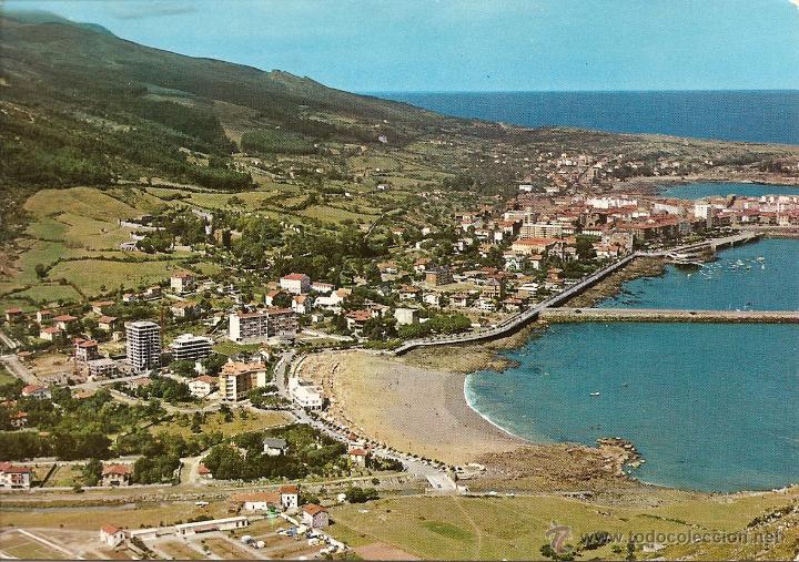 Postcards: POSTAL CASTRO URDIALE(SANTANDER) ,VISTA AEREA- , SIN CIRCULAR