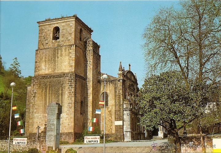 Postcards: POSTAL IGLESIA SANTO CRISTO DE LIMPIAS -SANTANDER-  , SIN CIRCULAR