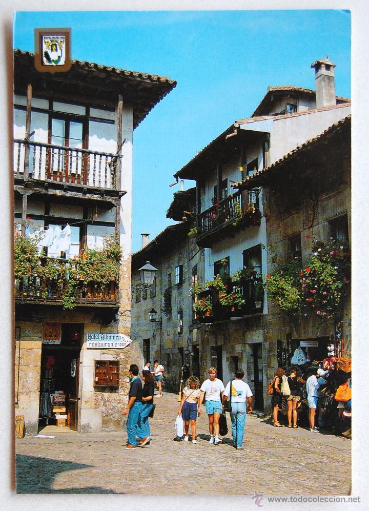 Postales: POSTAL DE SANTILLANA DEL MAR (CANTABRIA). - Foto 1