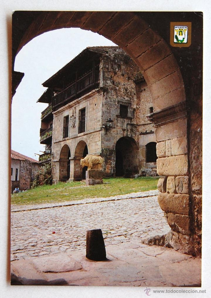 Postales: POSTAL DE SANTILLANA DEL MAR (CANTABRIA). - Foto 1