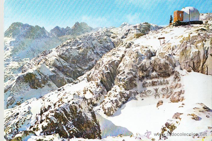 Cartoline: POSTAL - PICOS DE EUROPA - REFUGIO CABA&Ntilde;A VERONICA - NO CIRCULADA