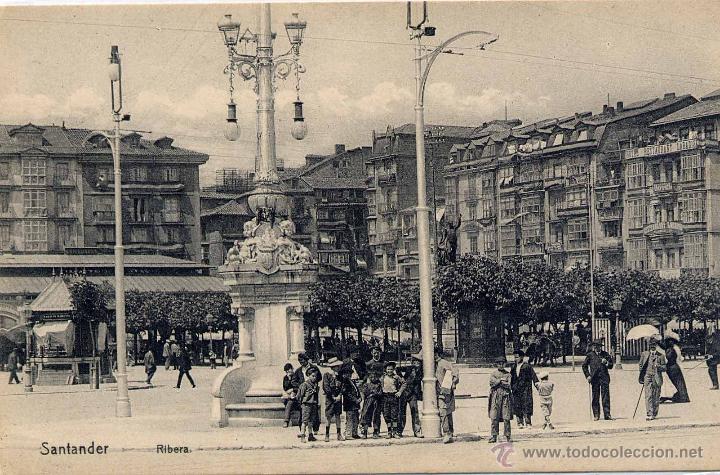 Postales: SANTANDER.- RIBERA - Foto 1