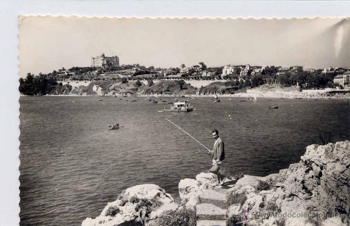 Cartoline: SANTANDER.- LA MAGDALENA DESDE EL CLUB DE CAZA Y PESCA