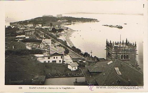 Postales: Santander. Peninsula Magdalena. - Foto 1