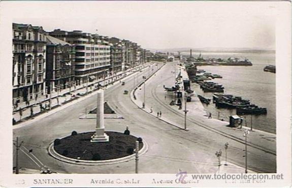 Postales: Santander. Puerto Chico. Castelar - Foto 1