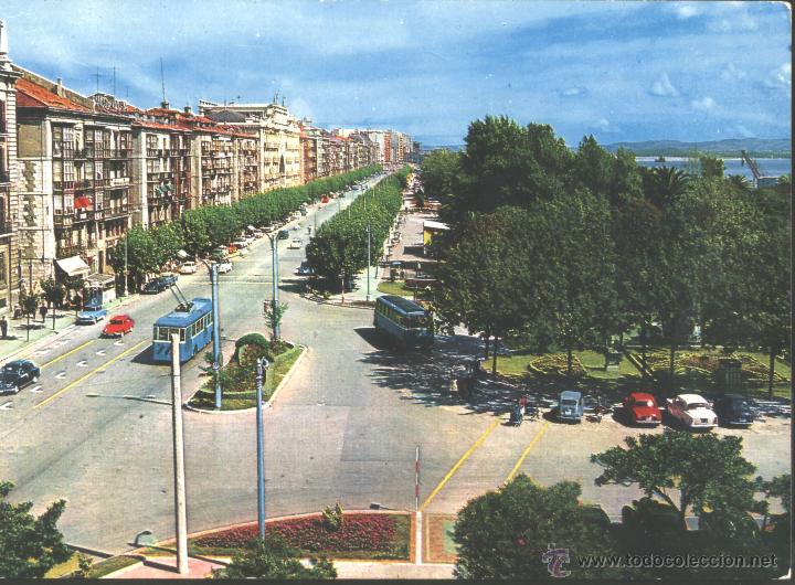 Postales: SANTANDER - PASEO PAREDA - Foto 1