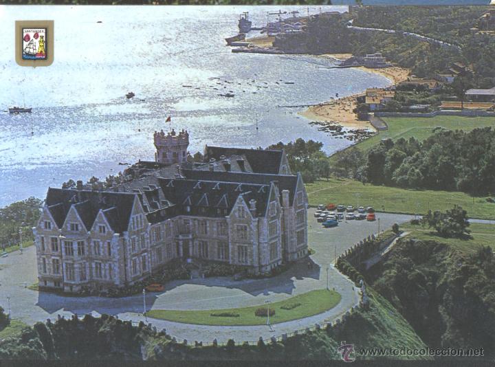 Postales: SANTANDER - PALACIO DE LA MAGDALENA - Foto 1