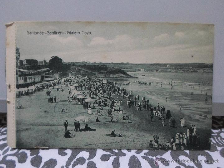 Postales: SANTANDER: SARDINERO PRIMERA PLAYA - Foto 1