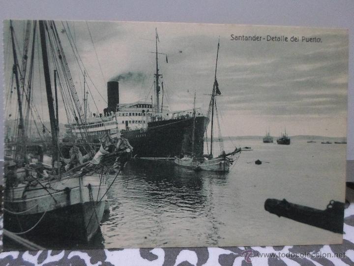 Postales: SANTANDER: DETALLE DEL PUERTO - Foto 1