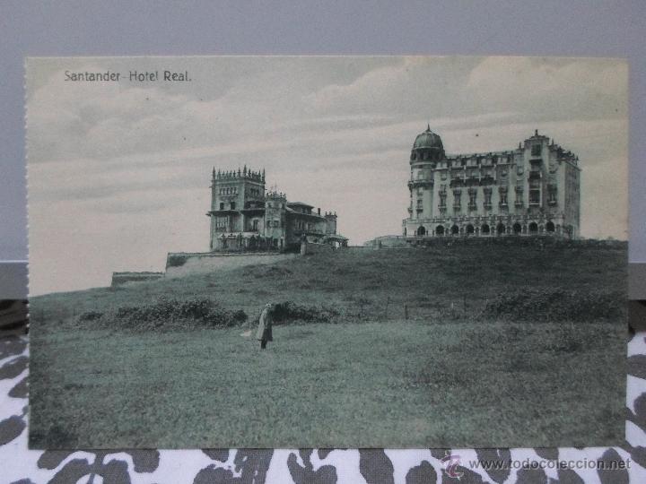 Postales: SANTANDER: HOTEL REAL - Foto 1