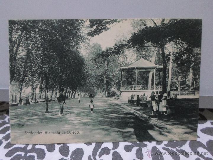 Postales: SANTANDER: ALAMEDA DE OVIEDO - Foto 1