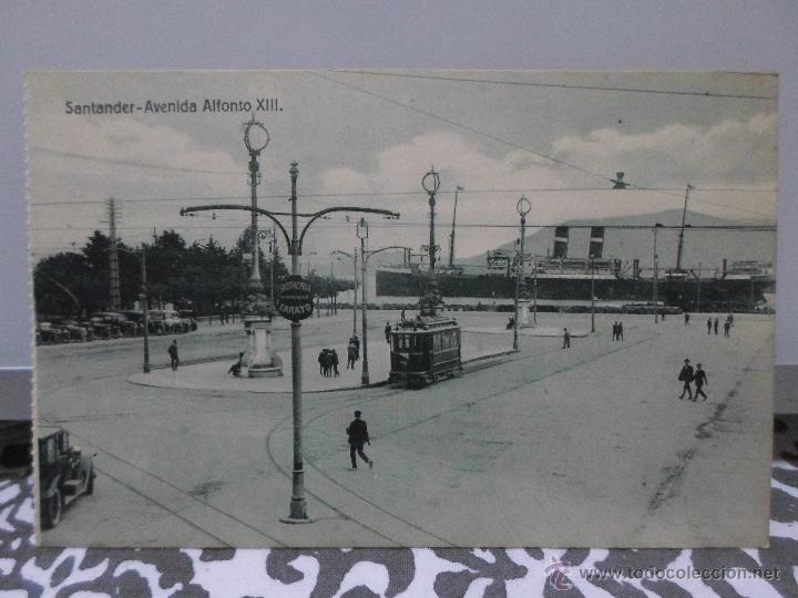 Postales: SANTANDER: AVENIDA ALFONSO XIII - Foto 1