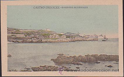 Postales: POSTAL CASTRO-URDIALES ENSENADA DE URDIALES - Foto 1