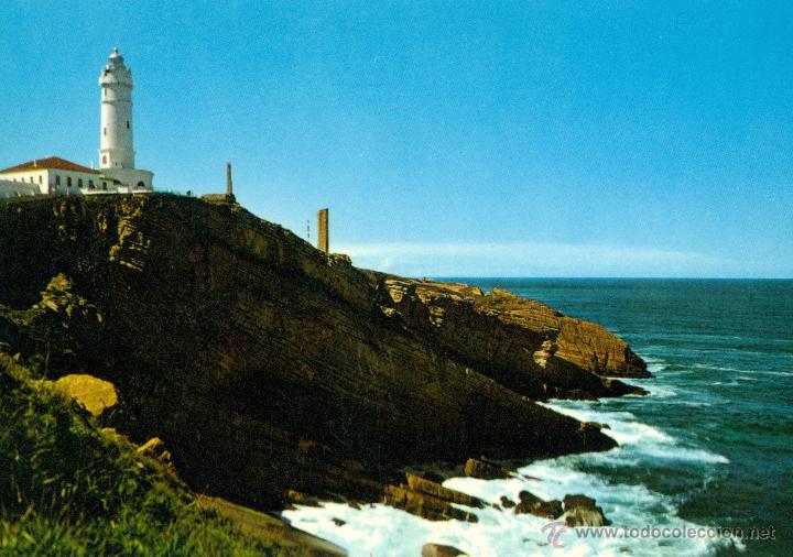 Postales: Santander faro cabo mayor y costa - Foto 1