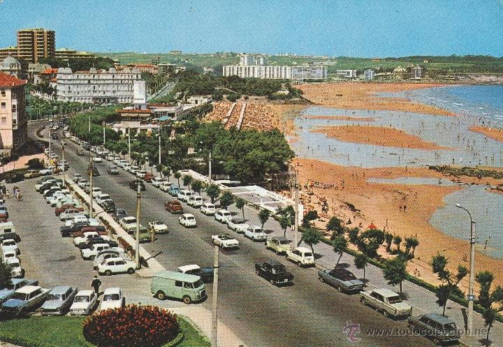 Postales: N&ordm; 18043 POSTAL SANTANDER PRIMERA PLAYA - Foto 1