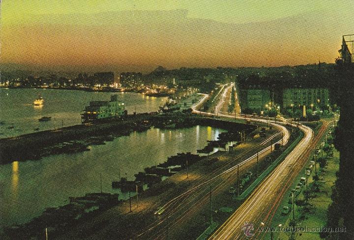 Postales: N&ordm; 18108 POSTAL SANTANDER NOCTURNA - Foto 1