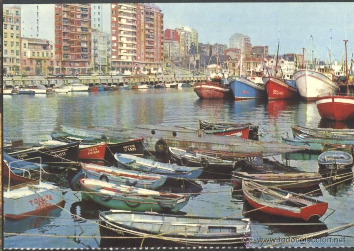 Postales: SANTANDER - VISTA DEL PUERTO - Foto 1
