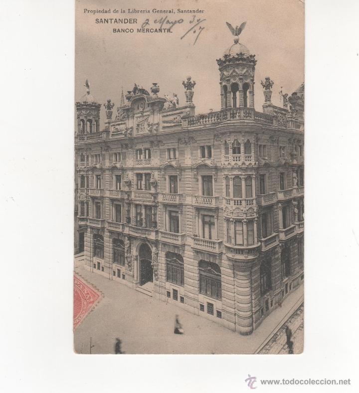 Postales: SANTANDER. Banco Mercantil. - Foto 1