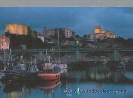Postkarten: CANTABRIA, SAN VICENTE DE LA BARQUERA, ANOCHECER EN EL PUERTO, EDS. ARRIBAS