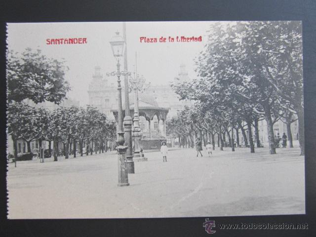 Postales: POSTAL SANTANDER. PLAZA DE LA LIBERTAD - Foto 1
