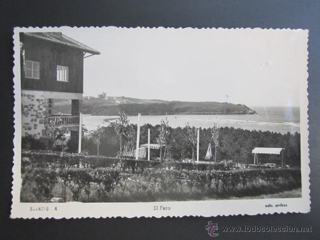 Postales: POSTAL CANTABRIA, SUANCES. EL FARO - Foto 1