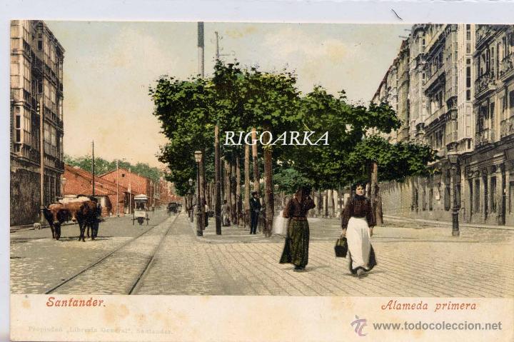 Postales: SANTANDER.- ALAMEDA PRIMERA - Foto 1