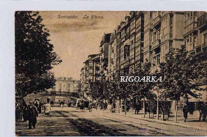 Postales: SANTANDER.-LA RIBERA - Foto 1