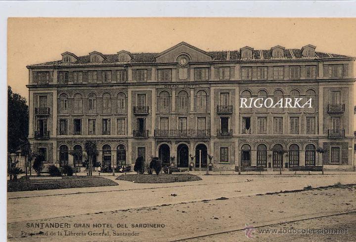 Postales: SANTANDER.- GRAN HOTEL DEL SARDINERO - Foto 1