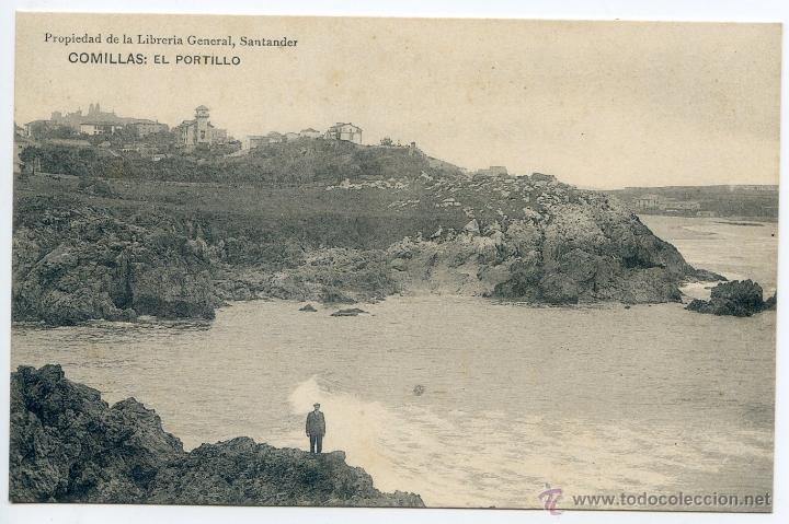 Postales: Comillas. El Portillo. Librer&iacute;a General - Foto 1