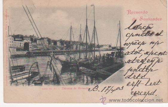 Postales: SANTANDER.-D&Aacute;RSENA DE MOLNEDO - Foto 1