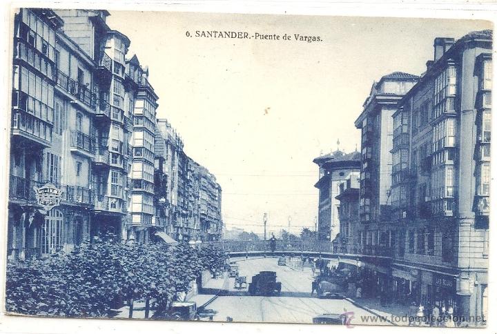 Postales: Santander, postal antigua - Foto 1