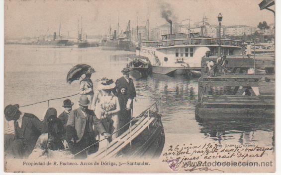 Postales: SANTANDER. MUELLE DE PASAJEROS - Foto 1