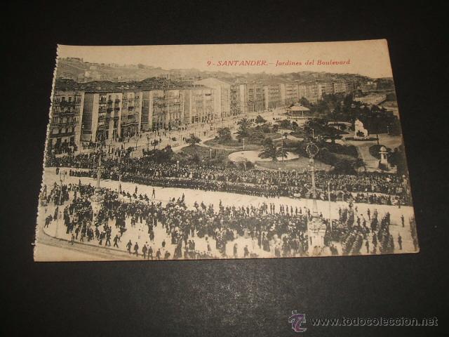 Postales: SANTANDER JARDINES DEL BOULEVARD - Foto 1