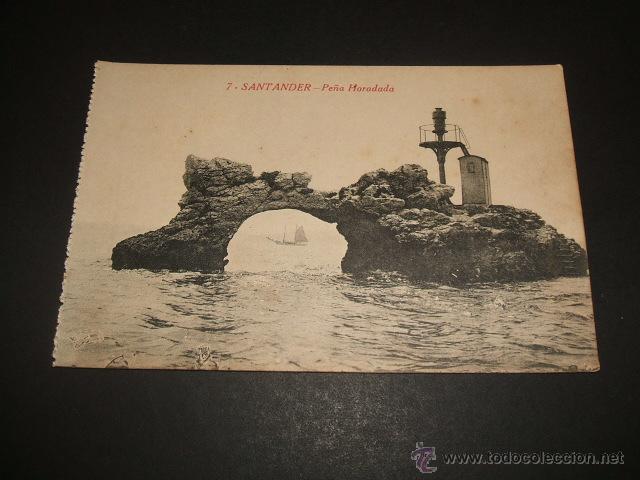 Postales: SANTANDER PE&Ntilde;A HORADADA - Foto 1