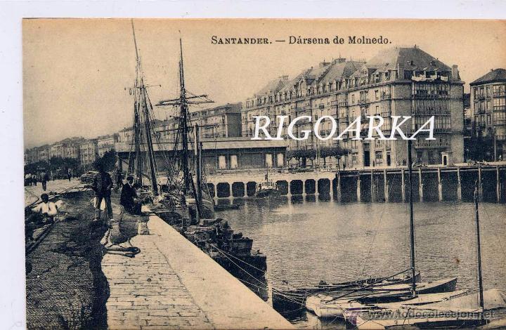 Postales: SANTANDER.- D&Aacute;RSENA DE MOLNEDO - Foto 1