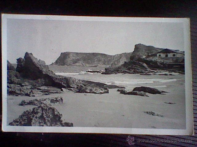 Cartoline: playa del portillo Comillas Cantabria s/c foto imperio circulada Matasellos Comillas  *B34