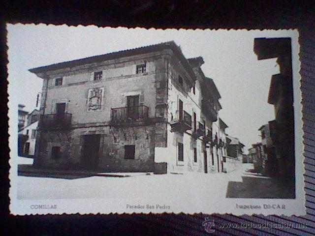 Cartoline: Parador San Pedro Comillas Ed Di-car con sello s/c  *B34