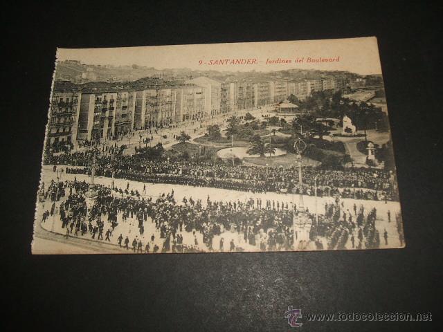Postales: SANTANDER JARDINES DEL BOULEVARD - Foto 1