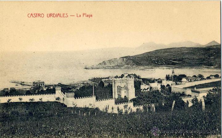 Postales: POSTAL CASTRO URDIALES.- LA PLAYA. - Foto 1