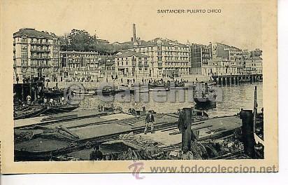 Postales: Santander. Puerto Chico. Hauser y Menet. - Foto 1