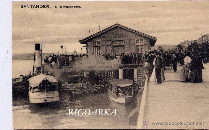 Postales: SANTANDER.- EL EMBARCADERO. - Foto 1